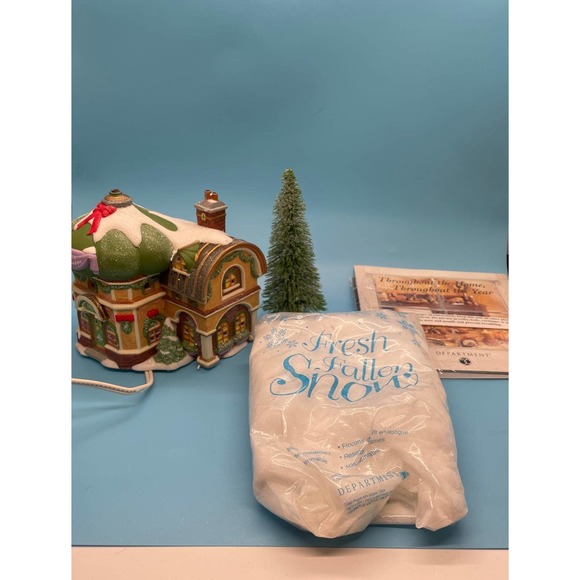 Dept 56 Elf Land NORTH POLE BEAUTY SHOPPE #05733 Village - Picture 1 of 11